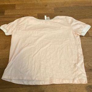 •h and m pink shirt